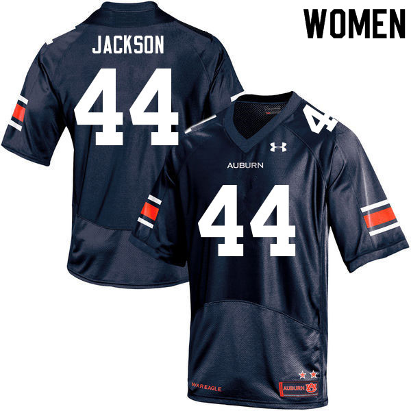 Auburn Tigers Women's Sean Jackson #44 Navy Under Armour Stitched College 2021 NCAA Authentic Football Jersey CSP6674JM